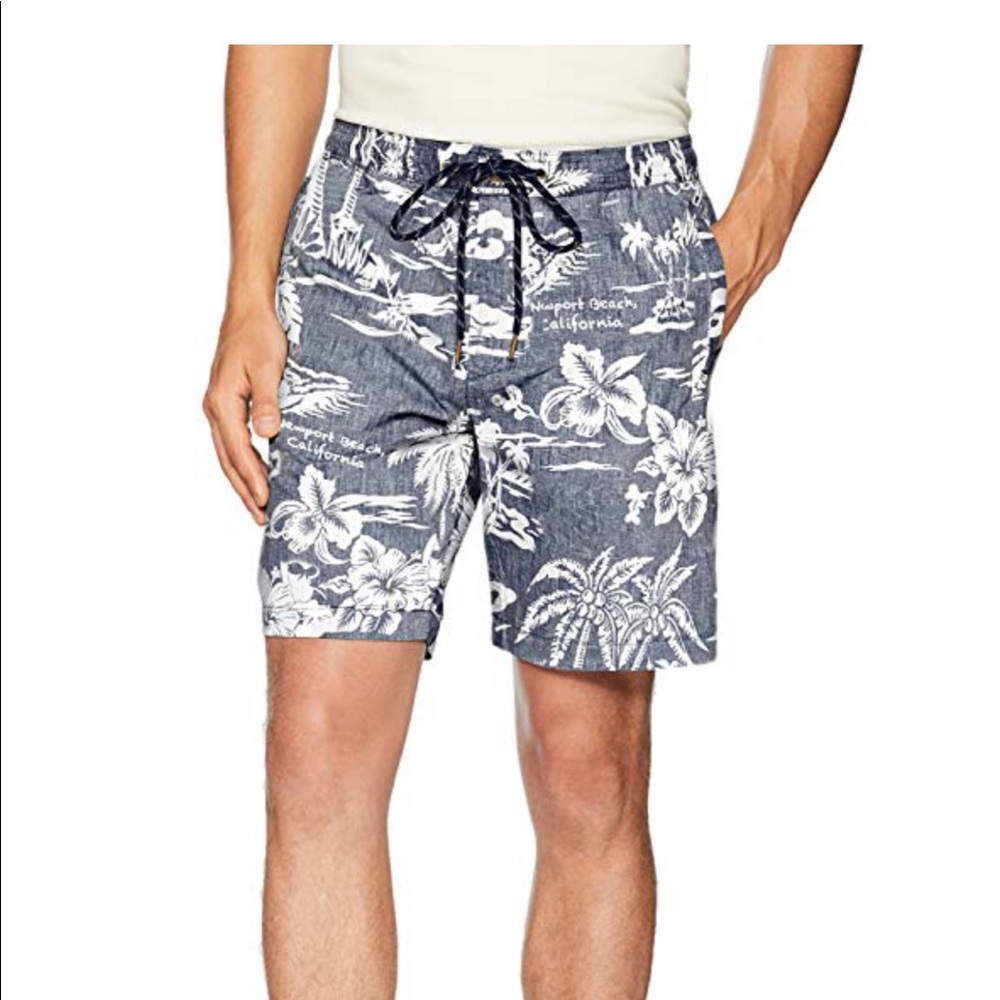 REYN SPOONER MY PRIV. ISLE REVERSIBLE BOARD SHORT
